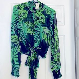 Akira Sheer Blouse